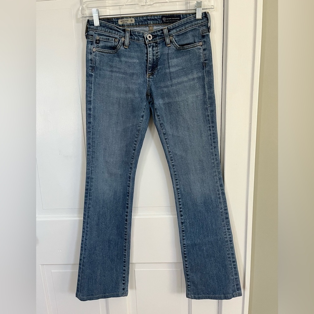 AG Adriano Goldschmied The Collette Jeans Size 27R Mid Rise Medium Wash Bootcut